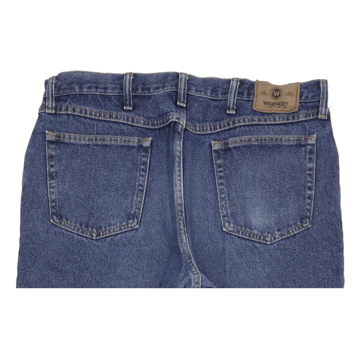 Wrangler Men Blue Straight Relaxed Jeans W38 L31