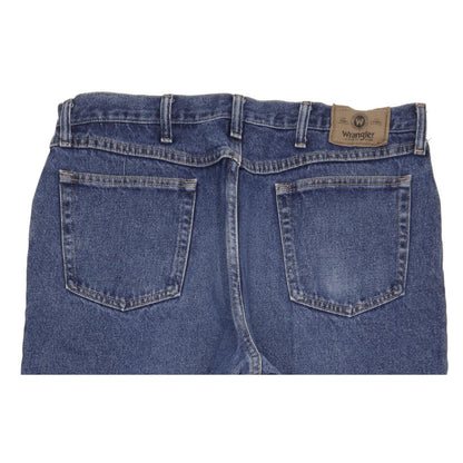 Wrangler Men Blue Straight Relaxed Jeans W38 L31