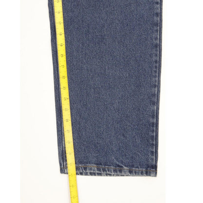 Wrangler Men Blue Straight Relaxed Jeans W38 L31