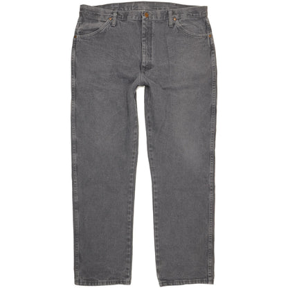 Wrangler Men Grey Straight Regular Jeans W38 L32