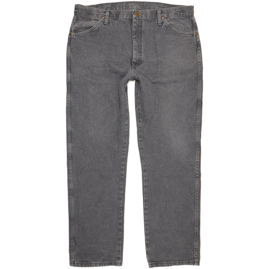 Wrangler Men Grey Straight Regular Jeans W38 L32
