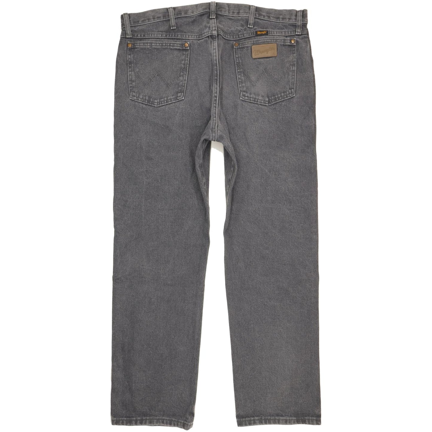 Wrangler Men Grey Straight Regular Jeans W38 L32