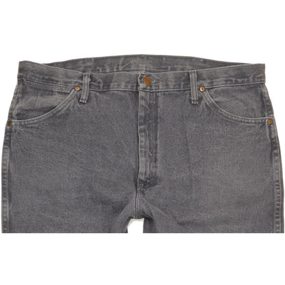 Wrangler Men Grey Straight Regular Jeans W38 L32