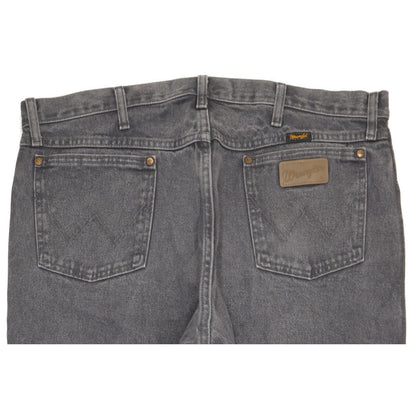 Wrangler Men Grey Straight Regular Jeans W38 L32
