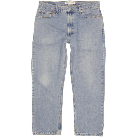 Levi's 505 Men Blue Straight Regular Jeans W36 L29