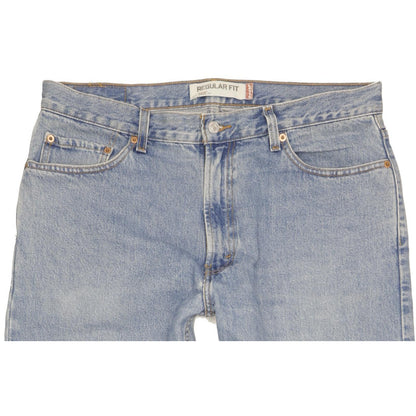 Levi's 505 Men Blue Straight Regular Jeans W36 L29
