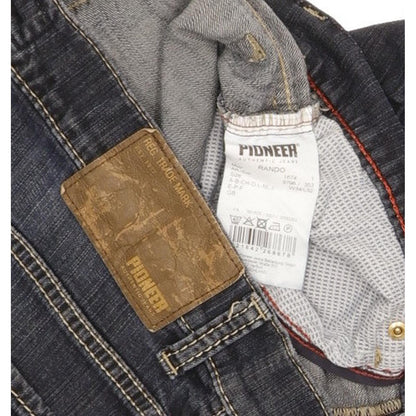 Pioneer Rando Men Blue Straight Regular Stretch Jeans W34 L31