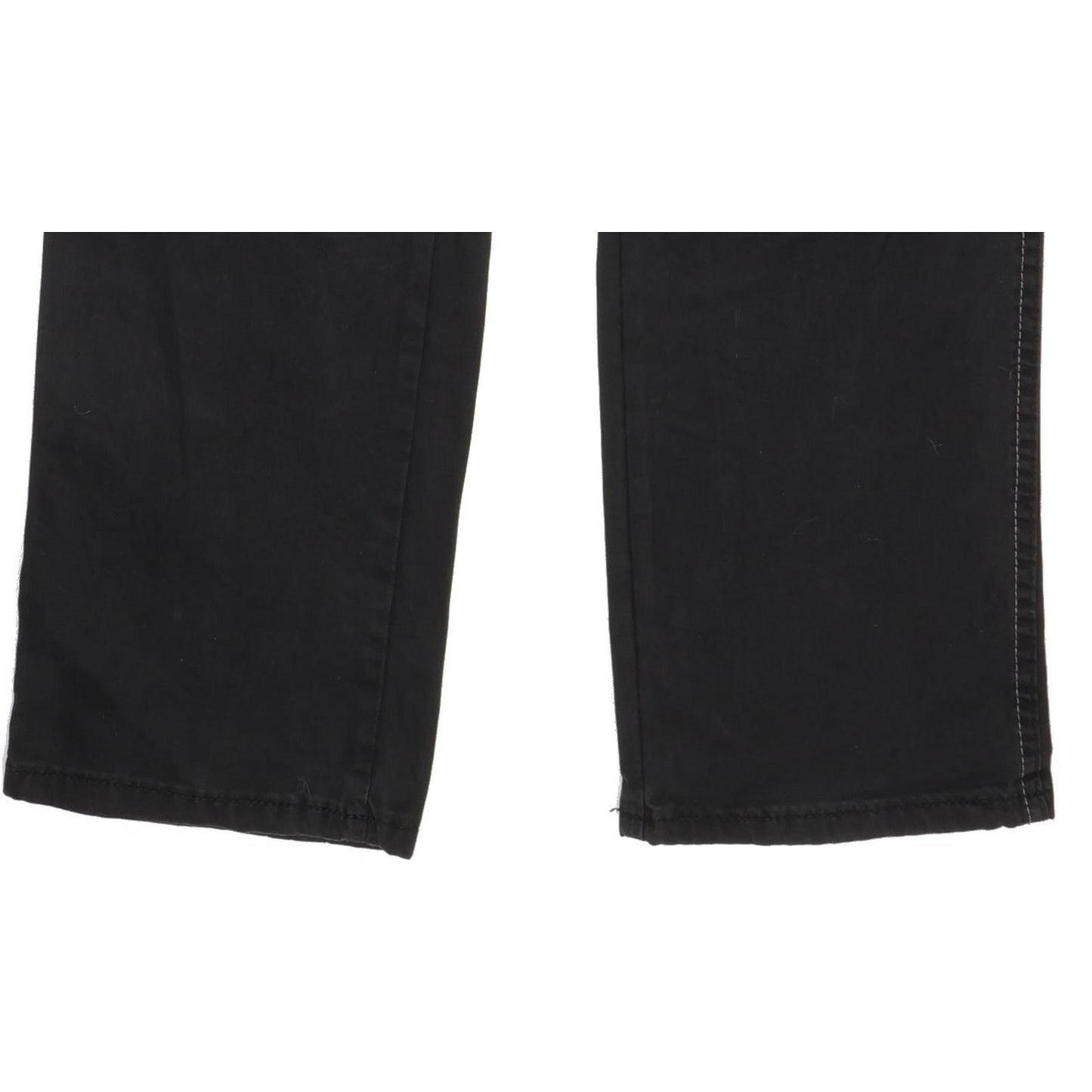 Wrangler Texas Men Black Straight Regular Stretch Trousers W34 L33