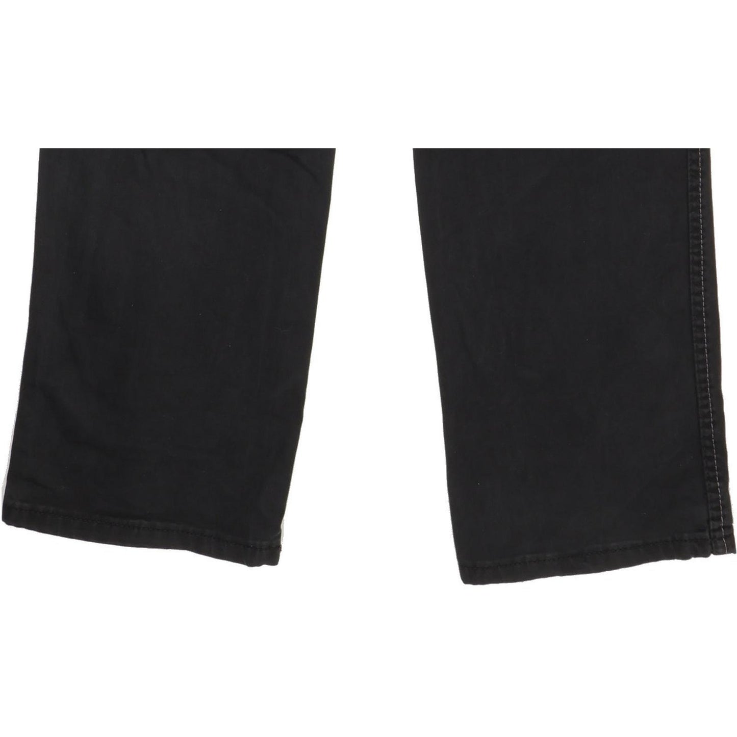 Wrangler Texas Men Black Straight Regular Stretch Trousers W34 L33