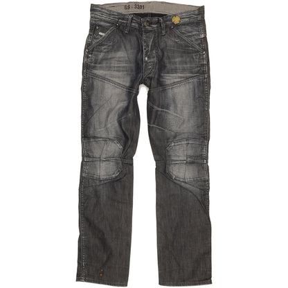 G-Star Dean Elwood Men Black Tapered Regular Jeans W33 L31