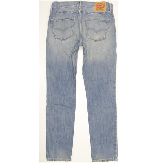 Levi's 511 Men Blue Straight Slim Stretch Jeans W34 L33