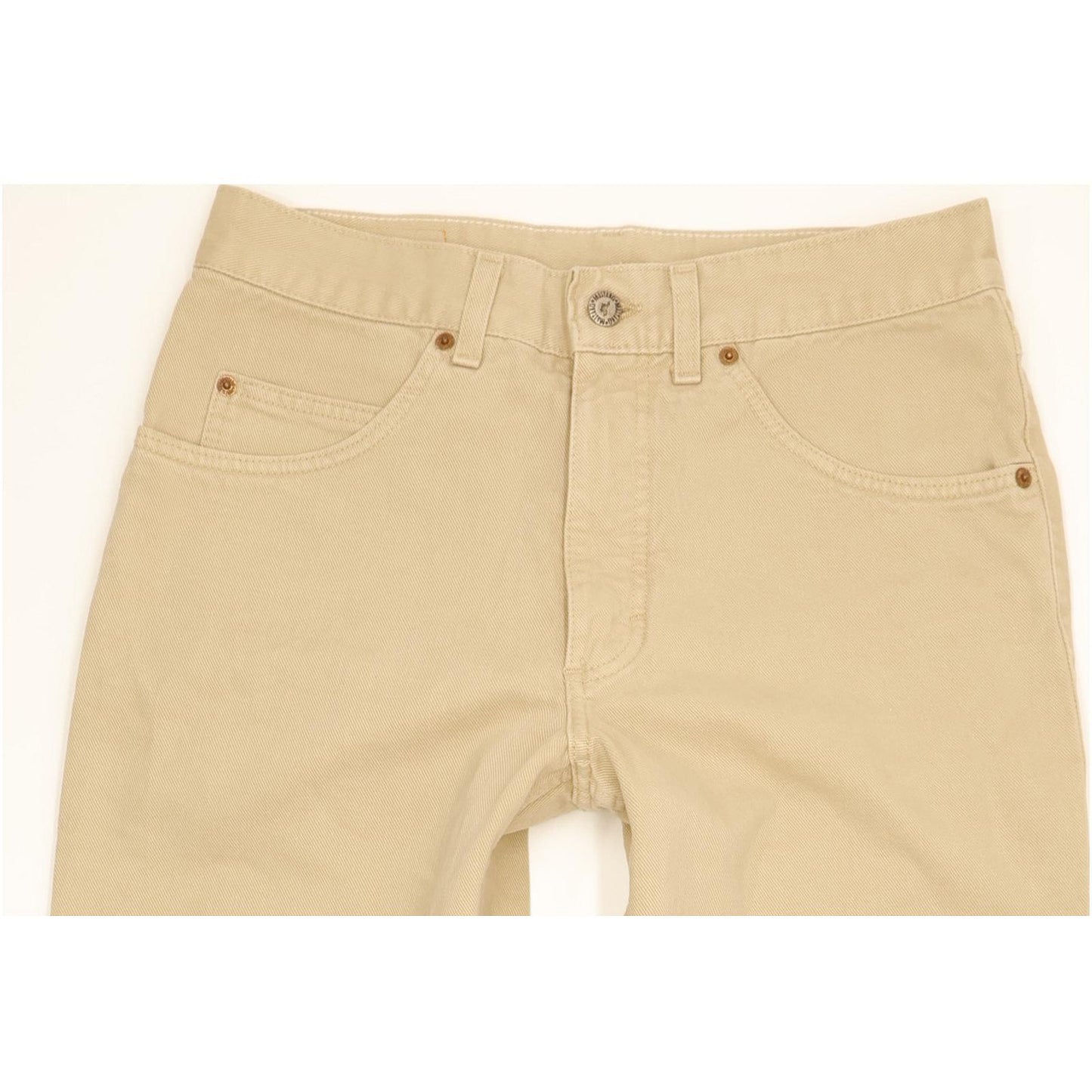 Mustang Men Beige Straight Regular Jeans W31 L31