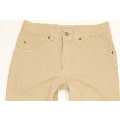 Mustang Men Beige Straight Regular Jeans W31 L31