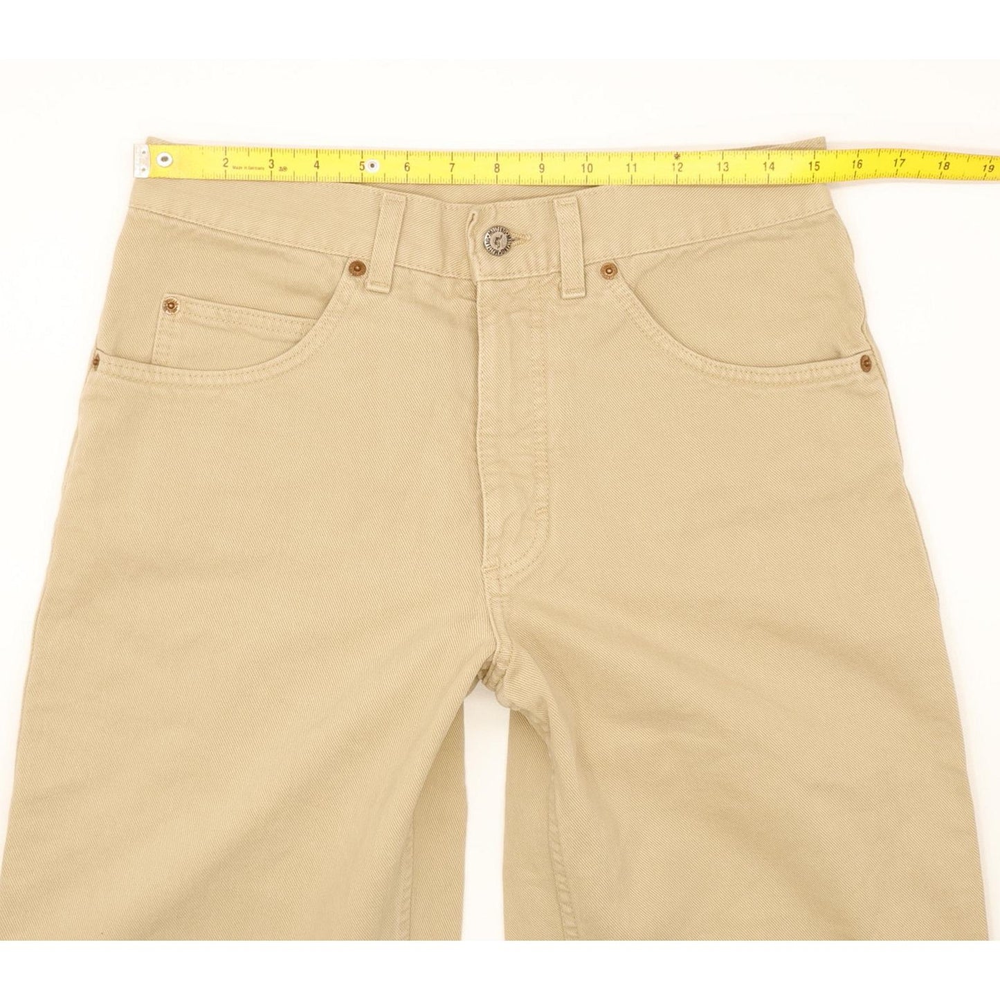 Mustang Men Beige Straight Regular Jeans W31 L31