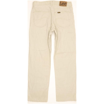 Lee Brooklyn Men Beige Straight Regular Jeans W33 L29