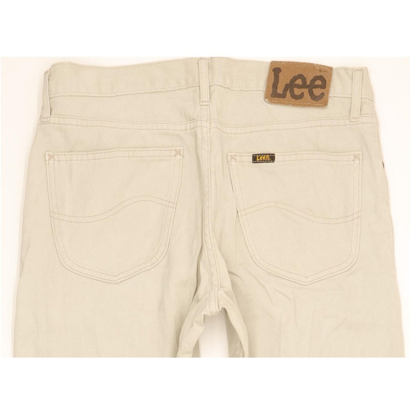 Lee Brooklyn Men Beige Straight Regular Jeans W33 L29