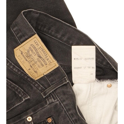 Levi's 615 Men Black Straight Regular Jeans W38 L31