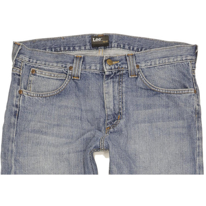 Lee Kent Men Blue Straight Regular Jeans W34 L28