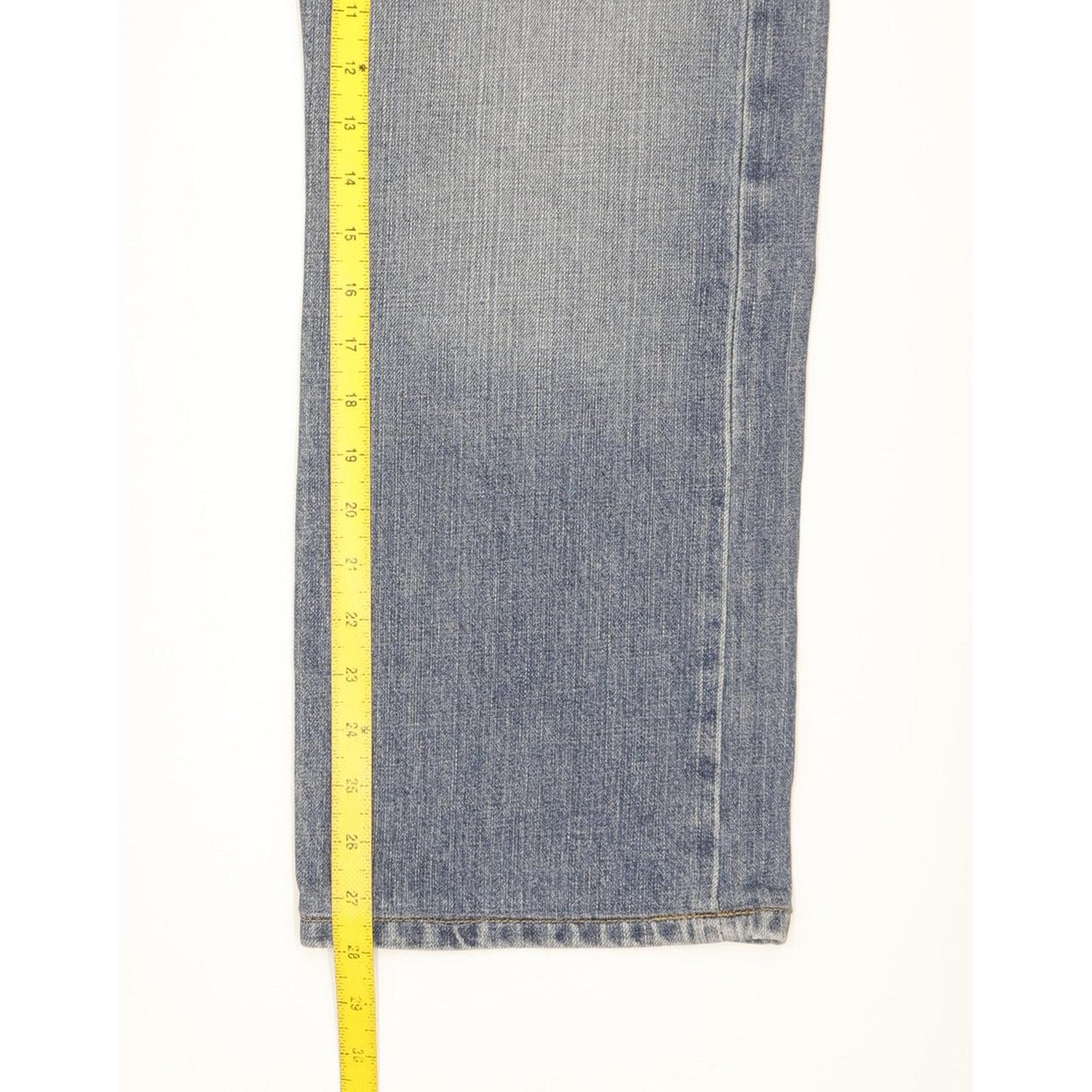 Lee Kent Men Blue Straight Regular Jeans W34 L28