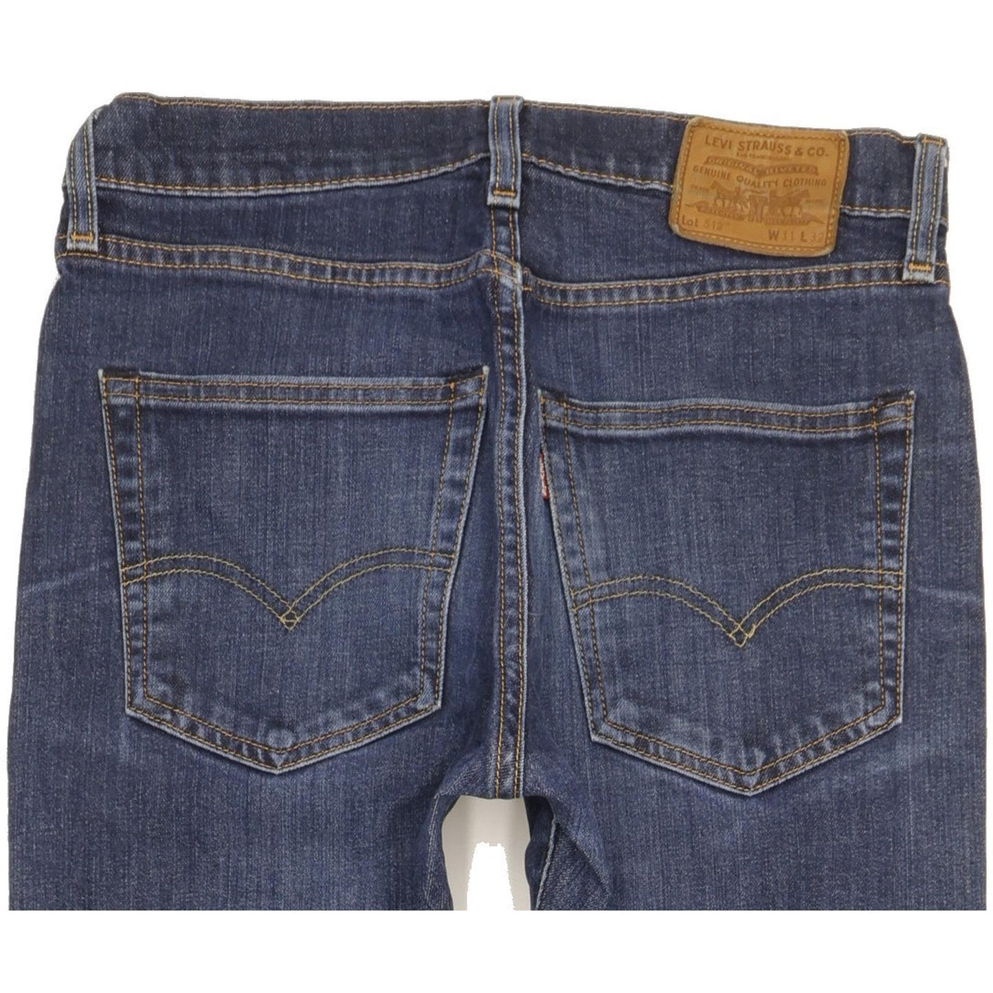 Levi's 512 Men Blue Tapered Slim Jeans W31 L30