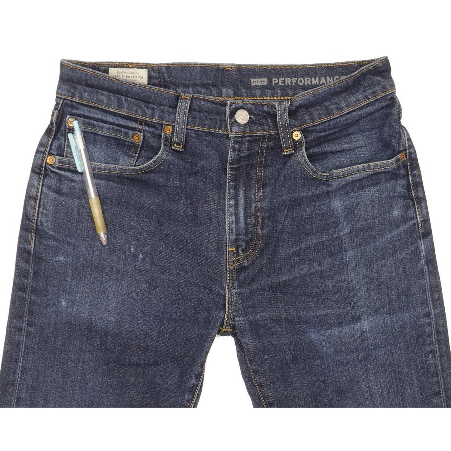 Levi's 512 Men Blue Tapered Slim Jeans W31 L30