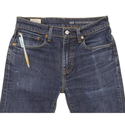 Levi's 512 Men Blue Tapered Slim Jeans W31 L30