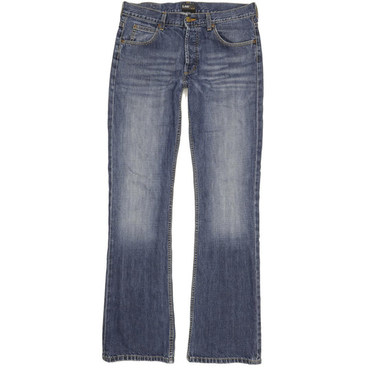 Lee Denver Men Blue Bootcut Regular Jeans W34 L36