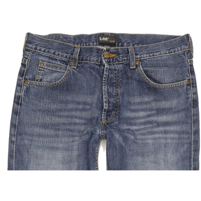 Lee Denver Men Blue Bootcut Regular Jeans W34 L36