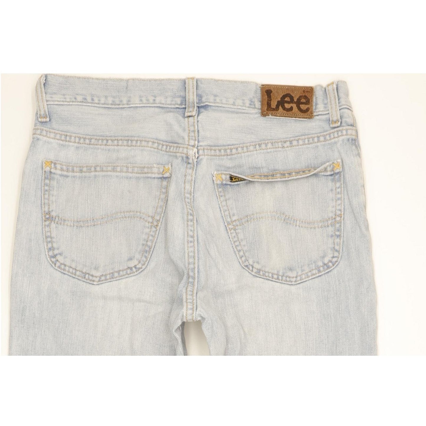 Lee Men Blue Straight Regular Stretch Jeans W31 L31
