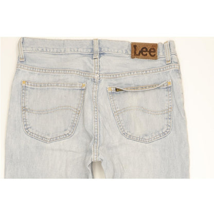 Lee Men Blue Straight Regular Stretch Jeans W31 L31