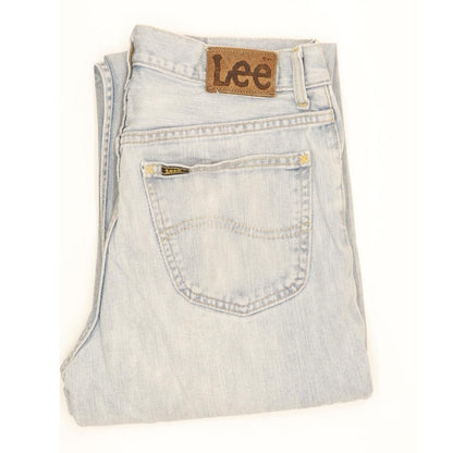 Lee Men Blue Straight Regular Stretch Jeans W31 L31