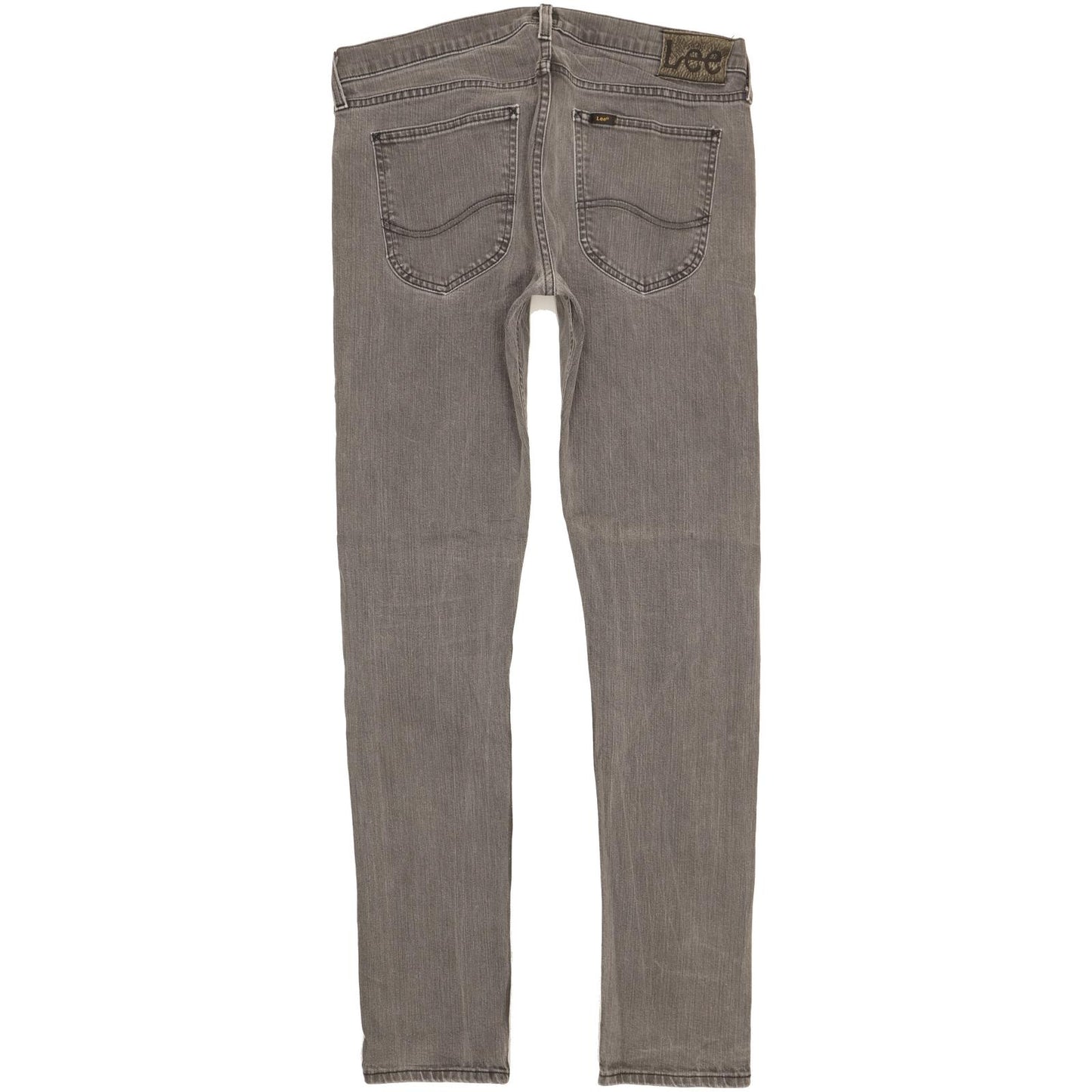 Lee Luke Women Grey Skinny Slim Stretch Jeans W33 L34