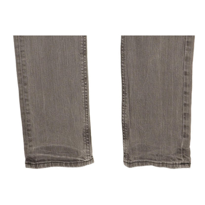 Lee Luke Women Grey Skinny Slim Stretch Jeans W33 L34