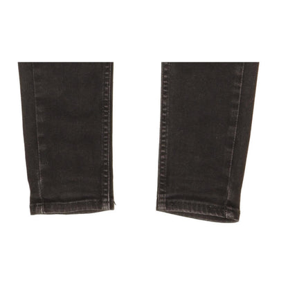 Levi's 710 Super Women Black Skinny Slim Stretch Jeans W26 L31