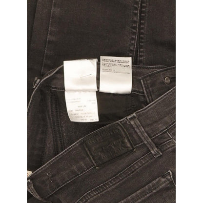Levi's 710 Super Women Black Skinny Slim Stretch Jeans W26 L31
