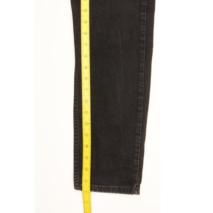 Levi's 512 Men Black Tapered Slim Stretch Jeans W32 L30