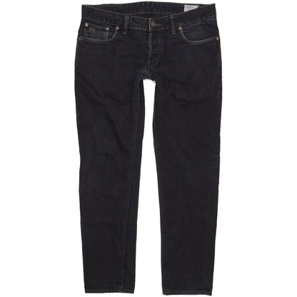 G-Star 3301 Men Black Tapered Regular Jeans W34 L31