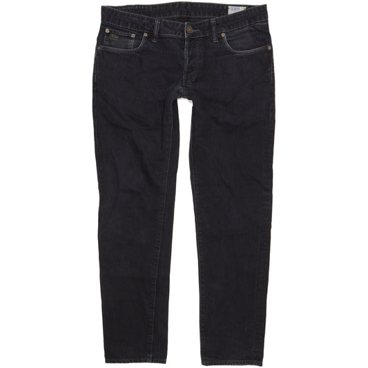 G-Star 3301 Men Black Tapered Regular Jeans W34 L31
