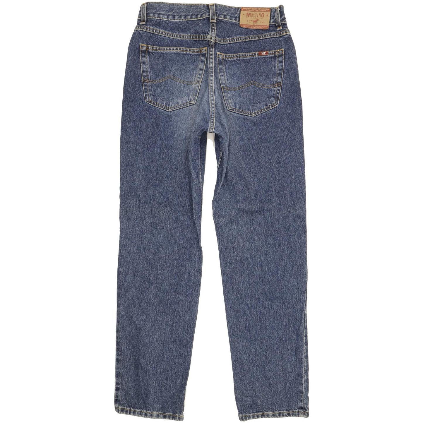 Mustang Men Blue Straight Regular Jeans W30 L30