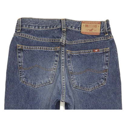 Mustang Men Blue Straight Regular Jeans W30 L30