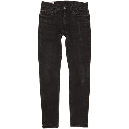 Levi's 510 Men Black Skinny Slim Stretch Jeans W31 L32