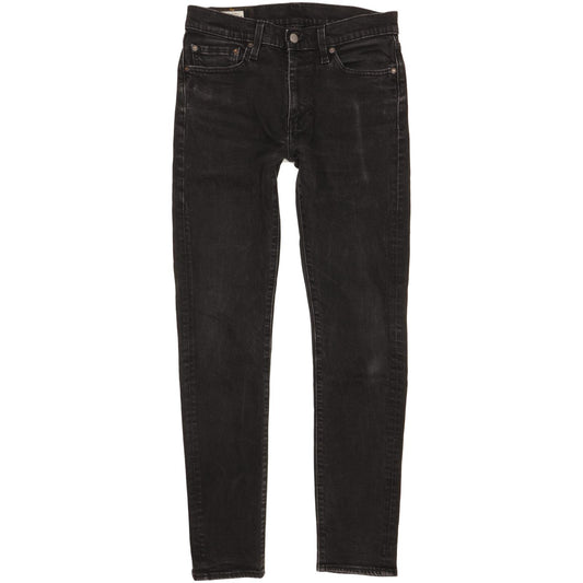 Levi's 510 Men Black Skinny Slim Stretch Jeans W31 L32