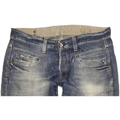 G-Star Men Blue Straight Loose Jeans W36 L34