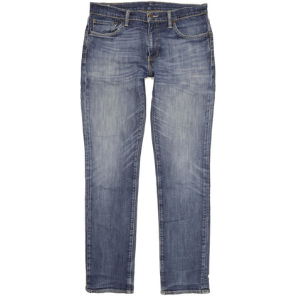 Levi's 511 Men Blue Straight Slim Stretch Jeans W33 L33