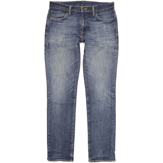 Levi's 511 Men Blue Straight Slim Stretch Jeans W33 L33