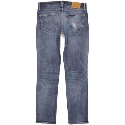 Levi's 511 Men Blue Straight Slim Stretch Jeans W33 L33
