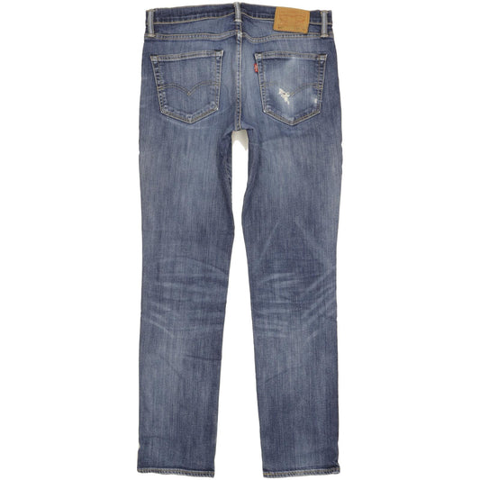 Levi's 511 Men Blue Straight Slim Stretch Jeans W33 L33