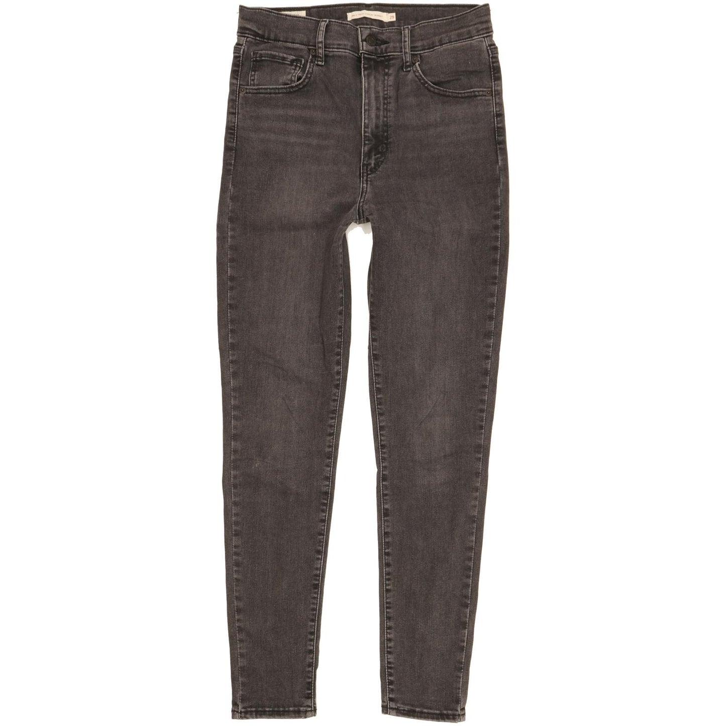 Levi's Mile Black Skinny Slim Stretch Jeans High Waisted W29 L28
