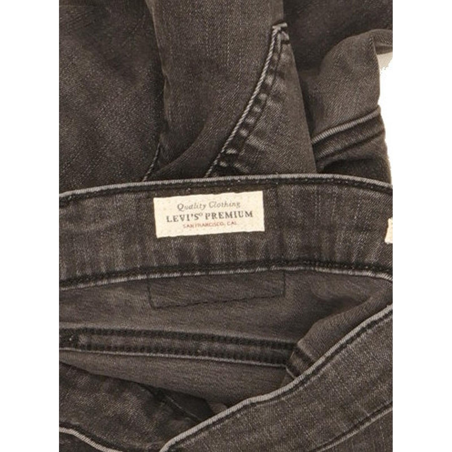 Levi's Mile Black Skinny Slim Stretch Jeans High Waisted W29 L28