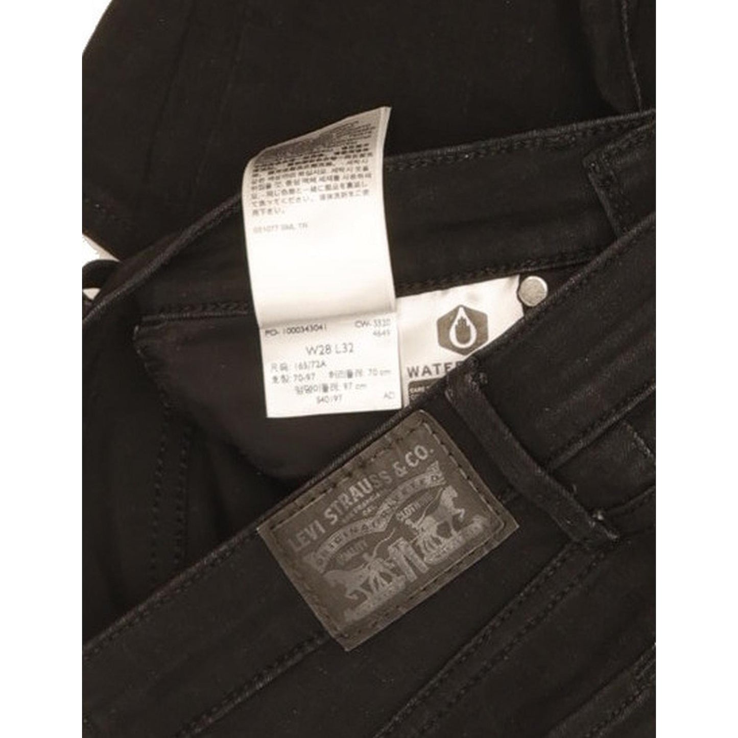 Levi's 310 Shaping Women Black Skinny Slim Jeans W28 L31